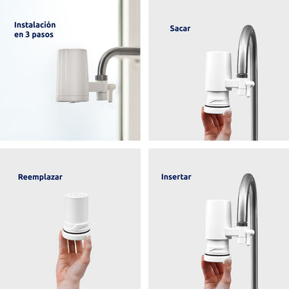 Embalagem de 2 cartuchos de filtro Essential Tappwater
