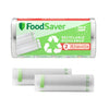 2 rolos de selador a vácuo 100% reciclável, 20 cm x 4,5 m, FoodSaver