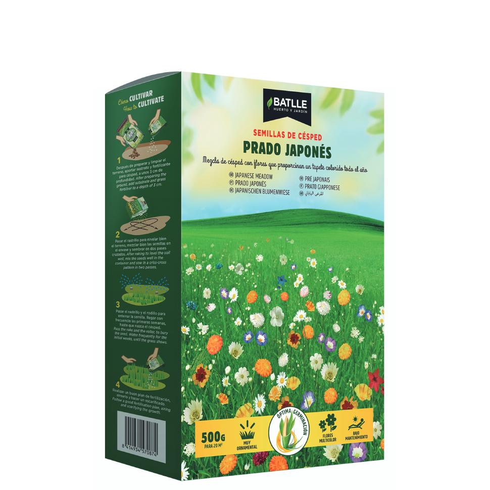 Sementes de erva-prado japonesa Batlle 500 g