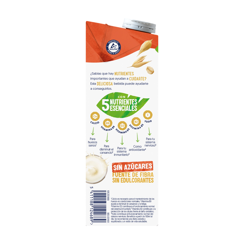 Bebida de Aveia sem Açúcar Alpro 1 Litro
