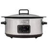 Panela elétrica digital Crockpot Sizzle &amp; Stew 6,5L CSC112X