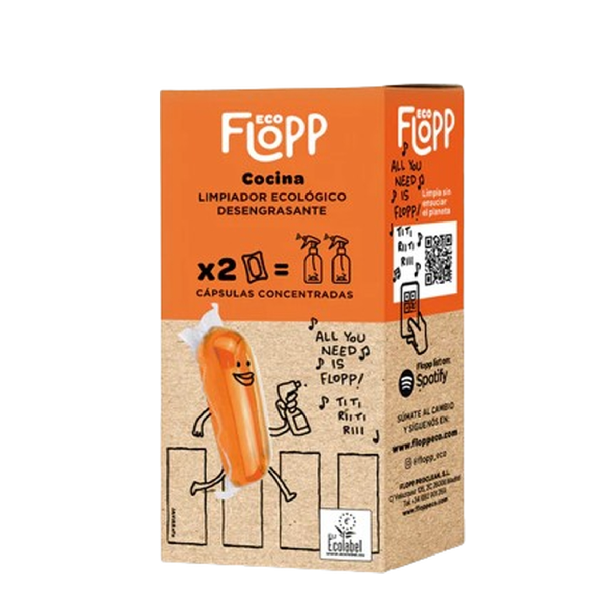 Flopp Kitchens Recarga Flopp 2 cápsulas