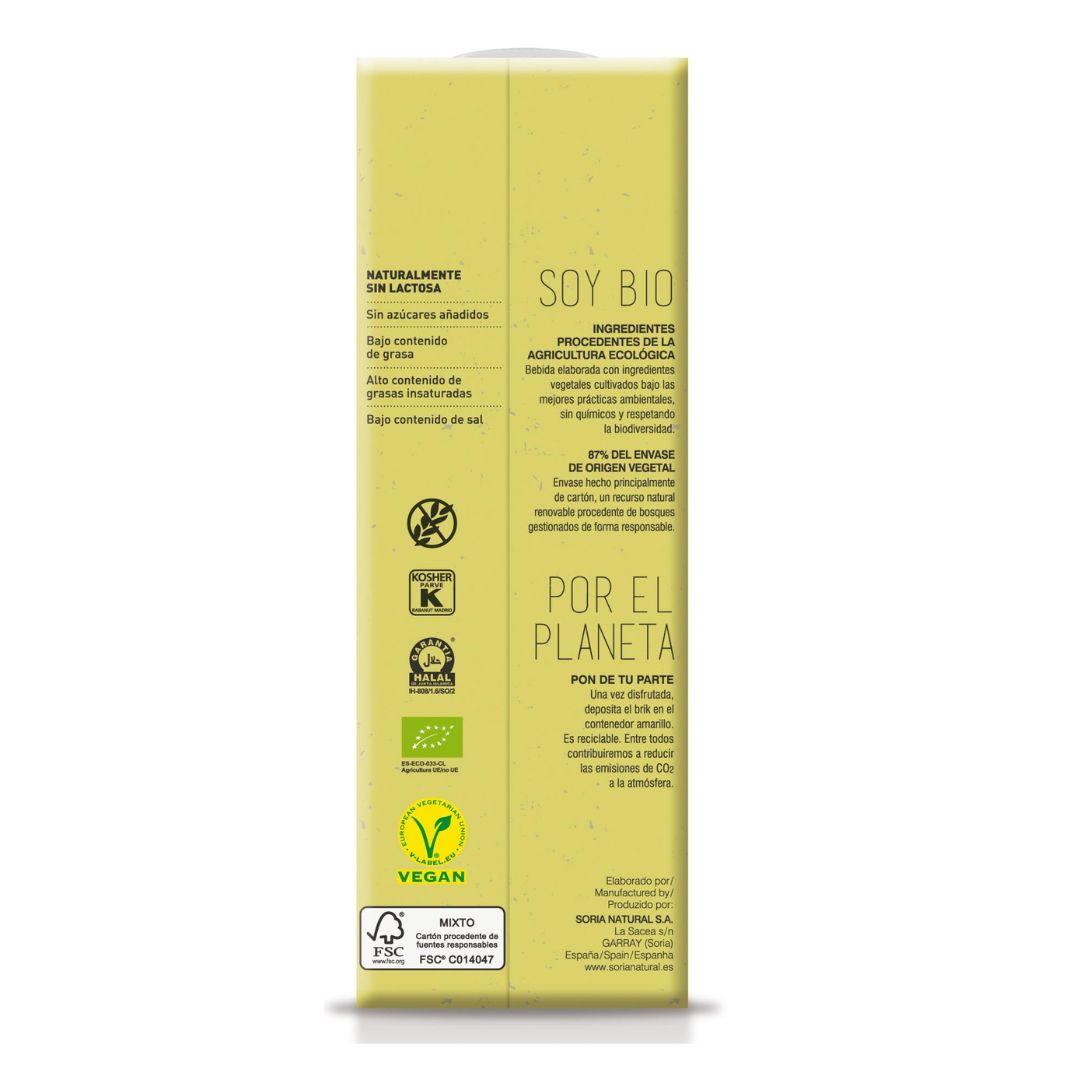 Soria Bebida de Arroz Integral Natural 1 L