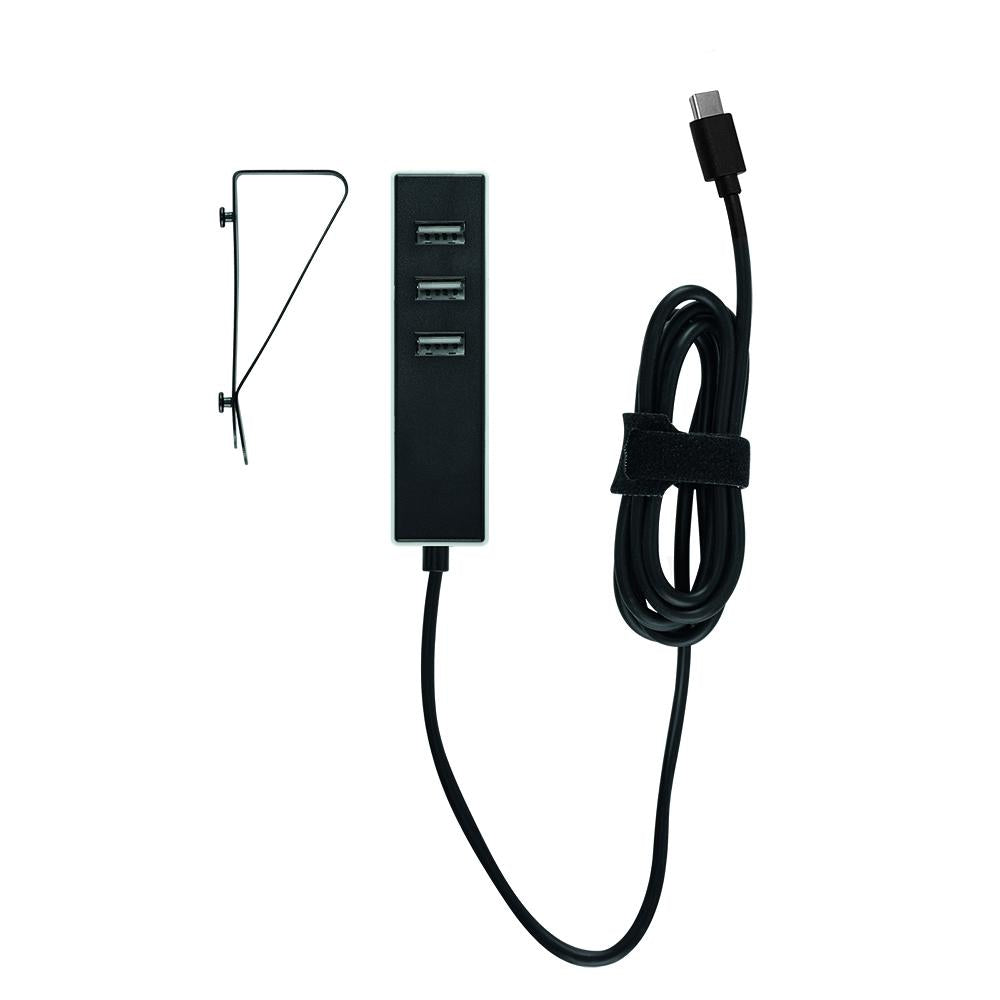 3 adaptadores USB com fixação Simon