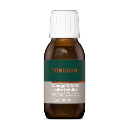 Óleo Bebível Ómega-3 MSC Bonusan 58ml