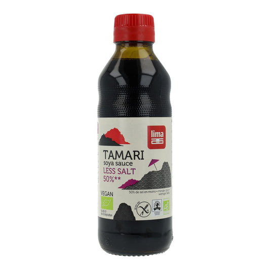 Molho de Soja Tamari 50% Menos Sal ECO Limão 500 ml