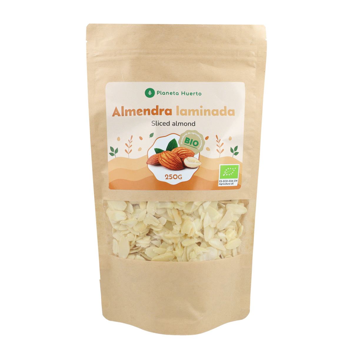 ECO Planeta Huerto Amêndoas laminadas 250 g