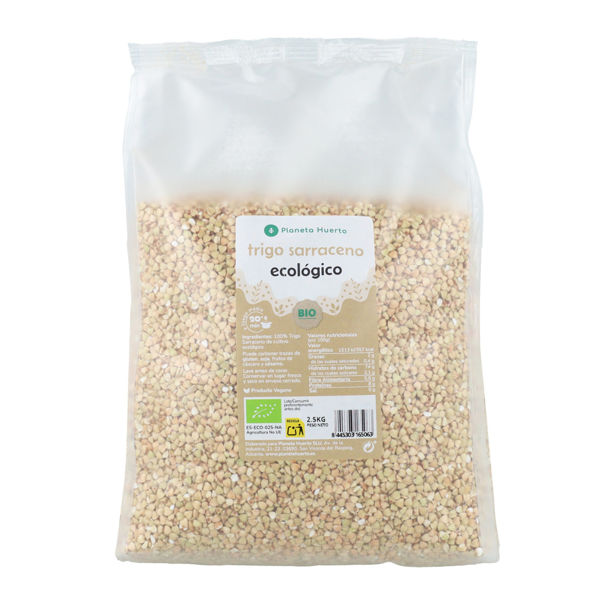 Trigo Sarraceno Biológico Planeta Huerto 2,5 kg