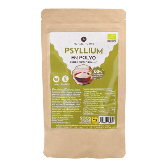 Psyllium em pó Eco Planeta Huerto 200 g