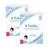 Embalagem de 2 tiras de lavagem Eco Floral, Natulim, 40 lavagens
