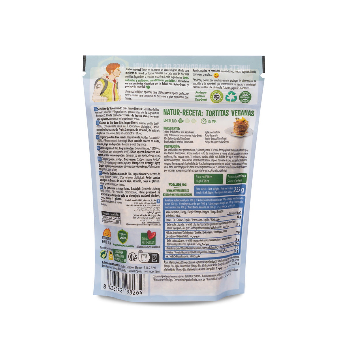Naturgreen Linho Dourado Orgânico 250 g