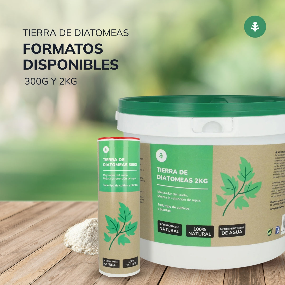 Terra Diatomácea Planeta Huerto 300 gr