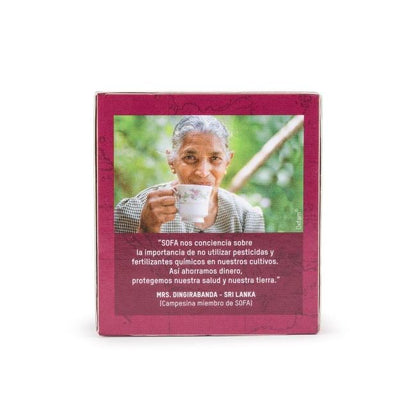 Chá Preto Earl Grey Biológico de Comércio Justo Tierra Madre Oxfam Intermón 40 g