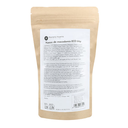 Nozes de Macadâmia Biológicas Planeta Huerto 250 g