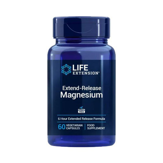 Magnésio de Libertação Prolongada, Life Extension 60 cápsulas
