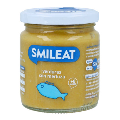 Smileat Pote de Legumes Biológicos com Pescada +6 meses 230g