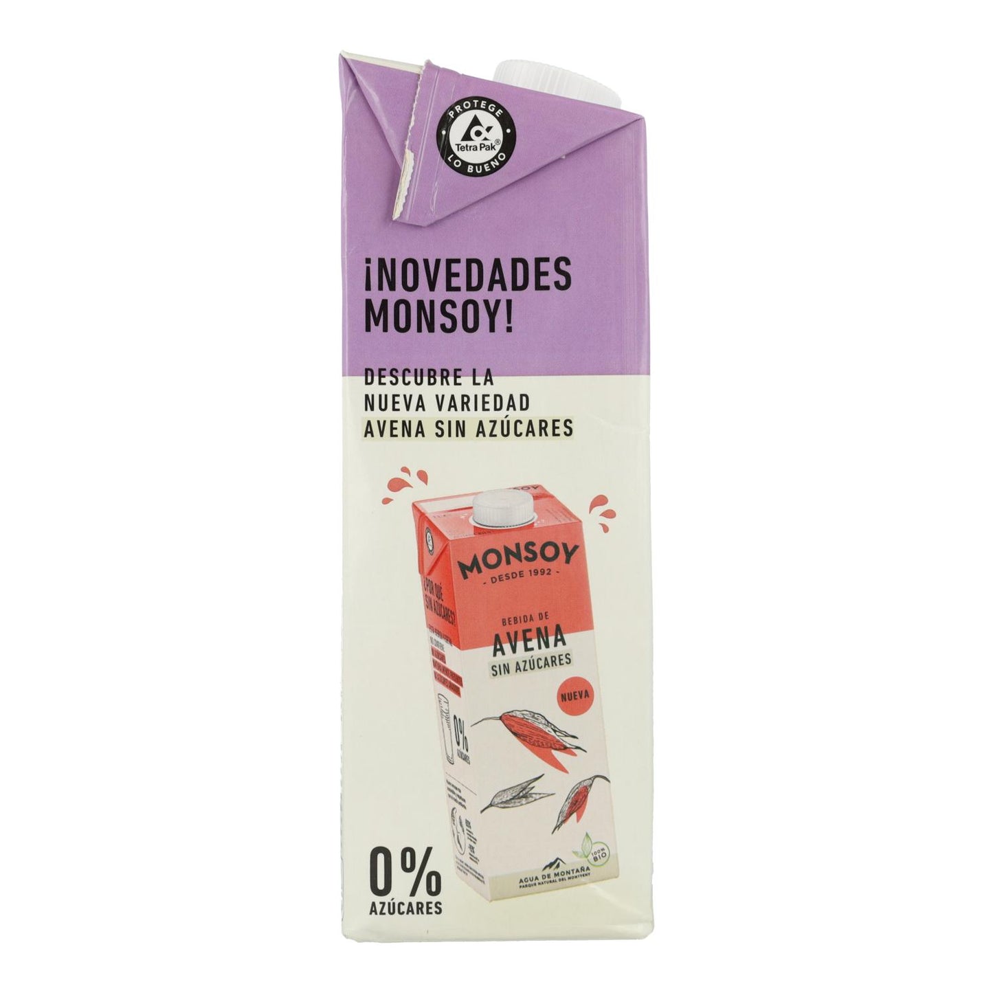 Bebida Vegetal de Arroz Biológico Monsoy 1 L
