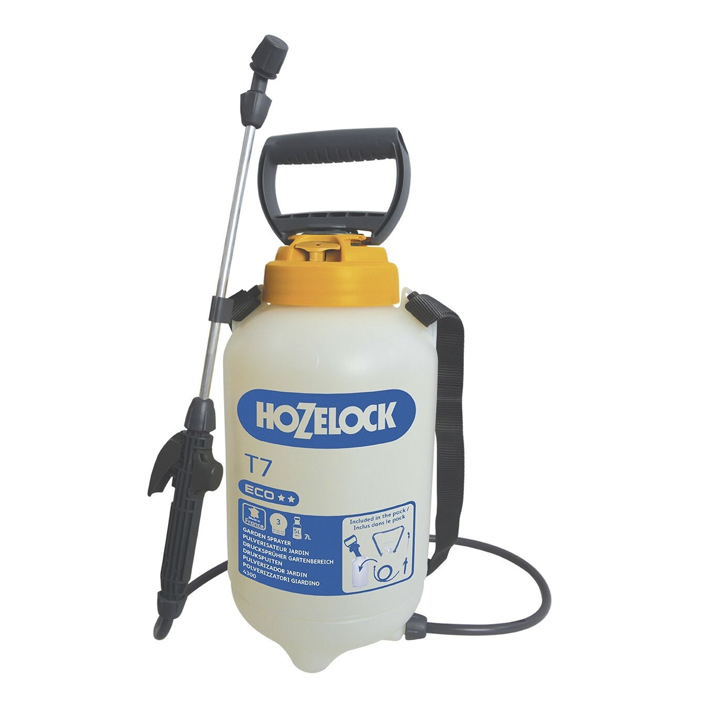 Pulverizador T7 - ​​​​7 litros x6 Hozelock