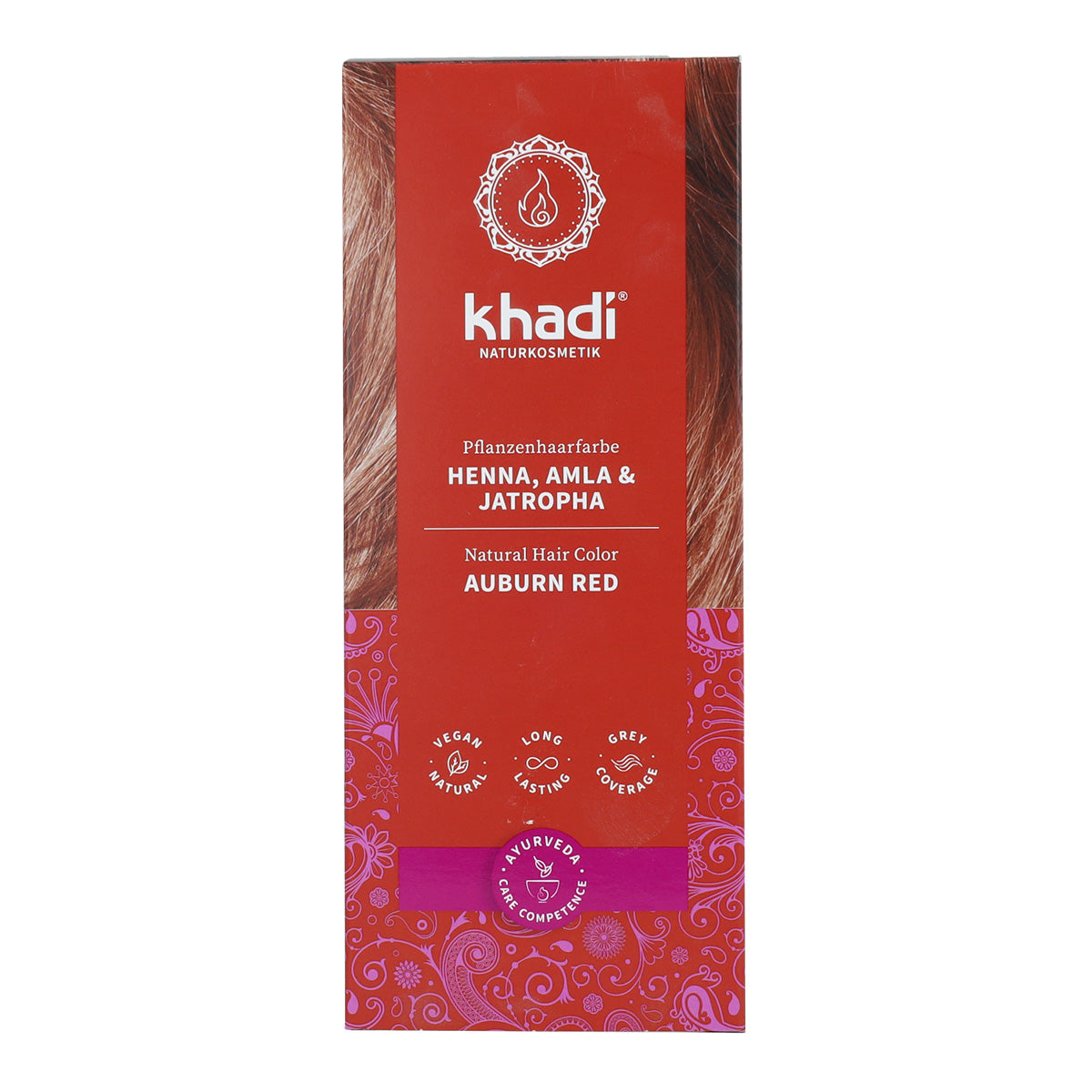 Henna Natural Amla e Jatropha Khadi 100 g