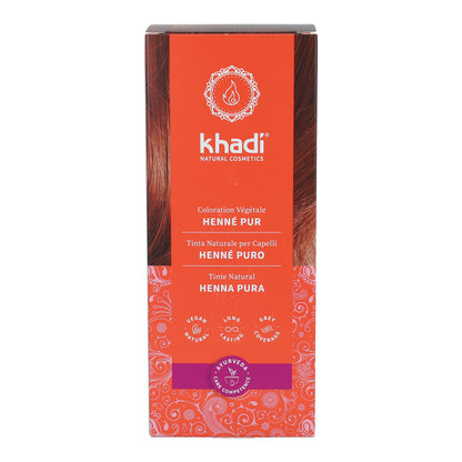 Tintura de Henna Natural Khadi 100 g