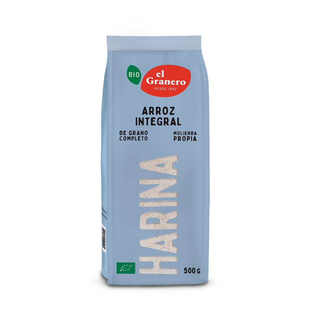Farinha de Arroz Integral Biológica El Granero 500 g