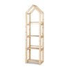 Estante Campanile Indoor L em madeira natural