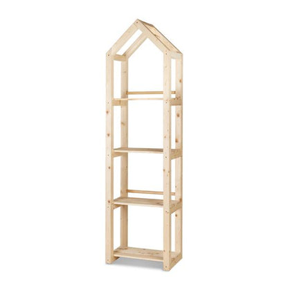 Estante Campanile Indoor L em madeira natural