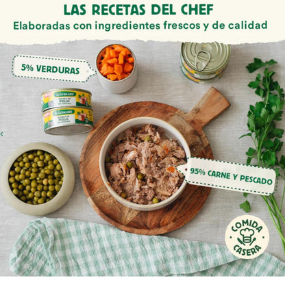 Pack Cazuela de pollo para gatos 6 x 80 g Wild Balance