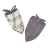 Babetes Pendleton Plaid Bamboo, pacote de 2, Little Unicorn
