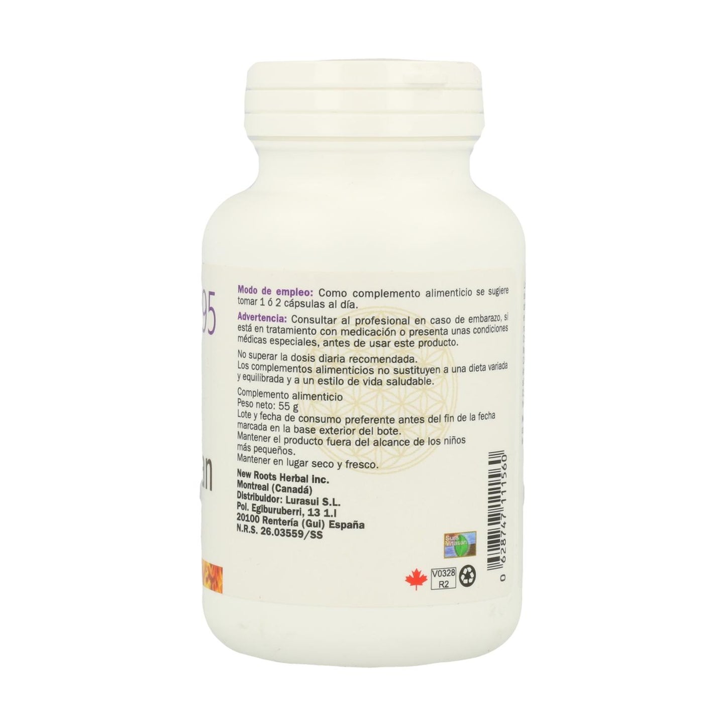 Curcuma 95 Com Piperina 90 Cápsulas Sura Vitasan