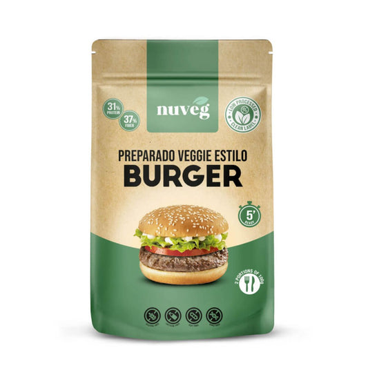 Hambúrguer vegetariano Nuveg 135 g
