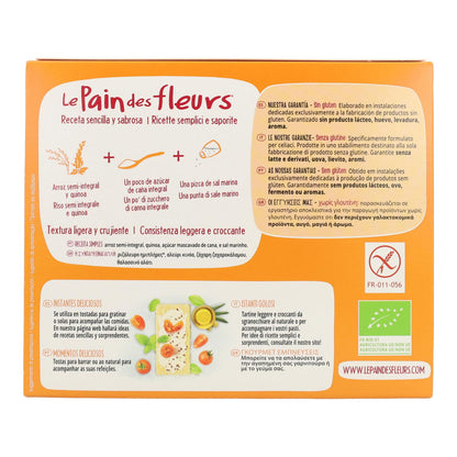 Tosta Crocante de Crakers com Quinoa Le pain de fleurs 150 g
