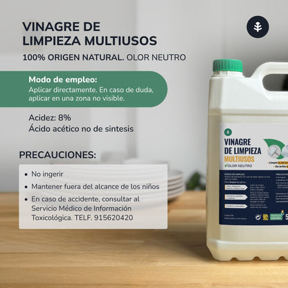 Vinagre de Limpeza Branco Planeta Huerto 5L