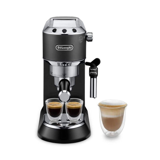 Máquina de café expresso e cappuccino manual Delonghi Dedica Style EC685.BK preta