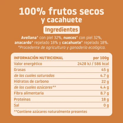 Smileat Mix de Nozes e Amendoins Biológicos 200g, Pó para Introdução Precoce