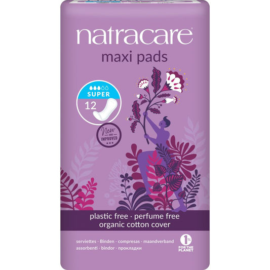 Natracare super maxi compressa 12 unidades