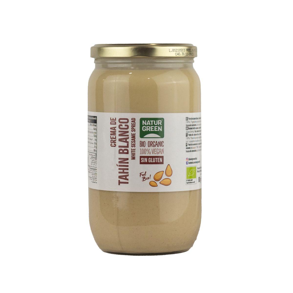 Creme de Tahini Branco sem glúten Naturgreen 300 g