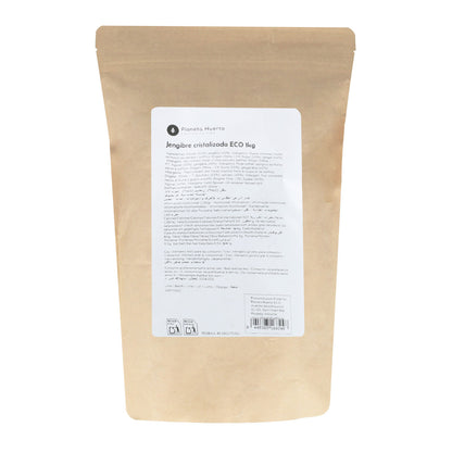 Gengibre cristalizado ECO Planeta Huerto 1 kg