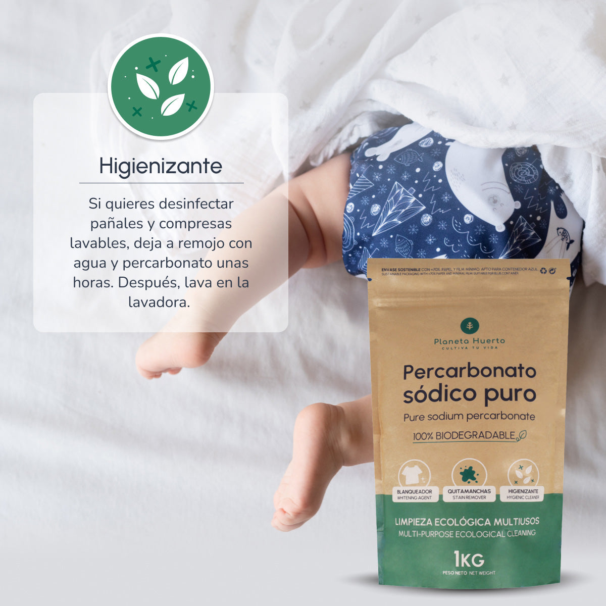 Percarbonato de Sódio Planet Garden 1 Kg