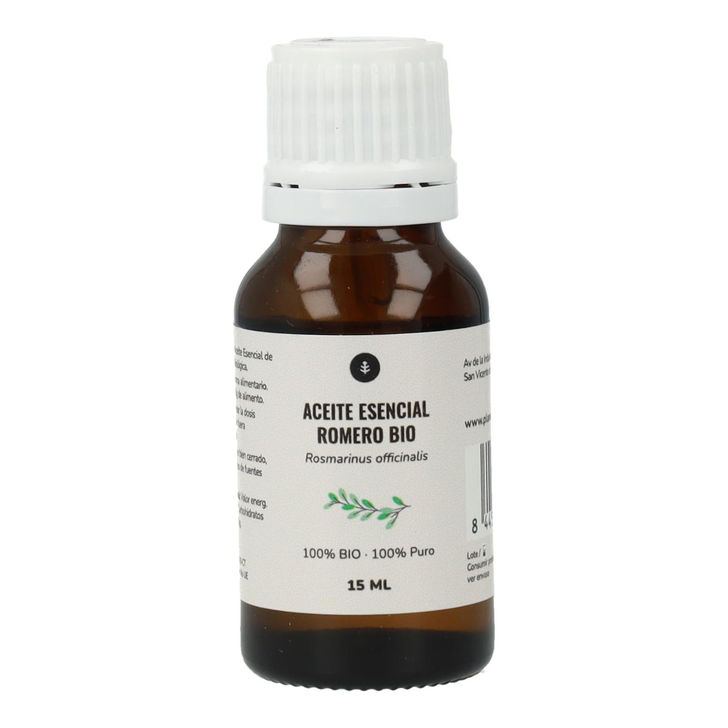 Óleo Essencial de Alecrim Biológico Planeta Huerto 15 ml